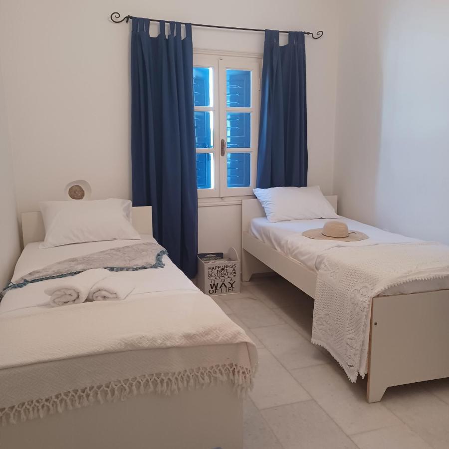 Blue & White: An Absolute Aegean Dream House Villa Galini  Buitenkant foto