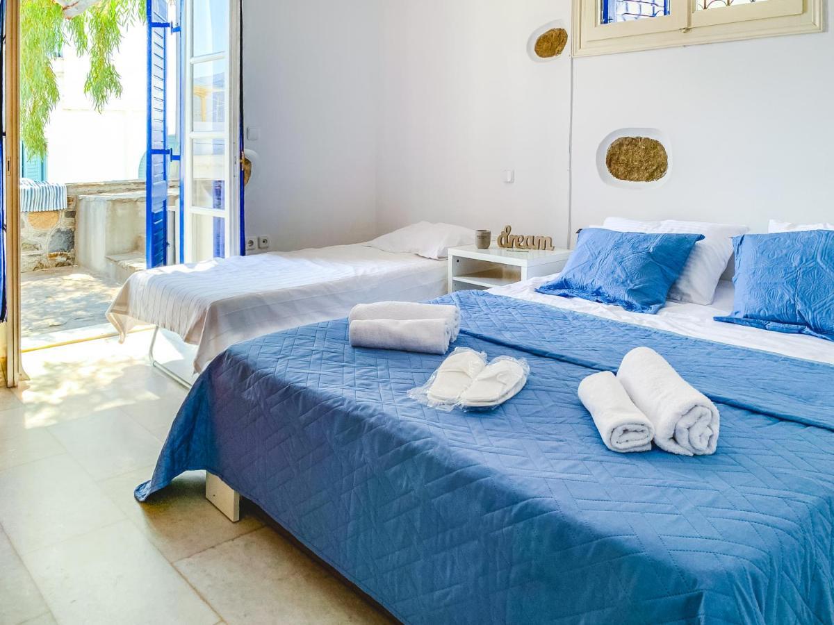 Blue & White: An Absolute Aegean Dream House Villa Galini  Buitenkant foto