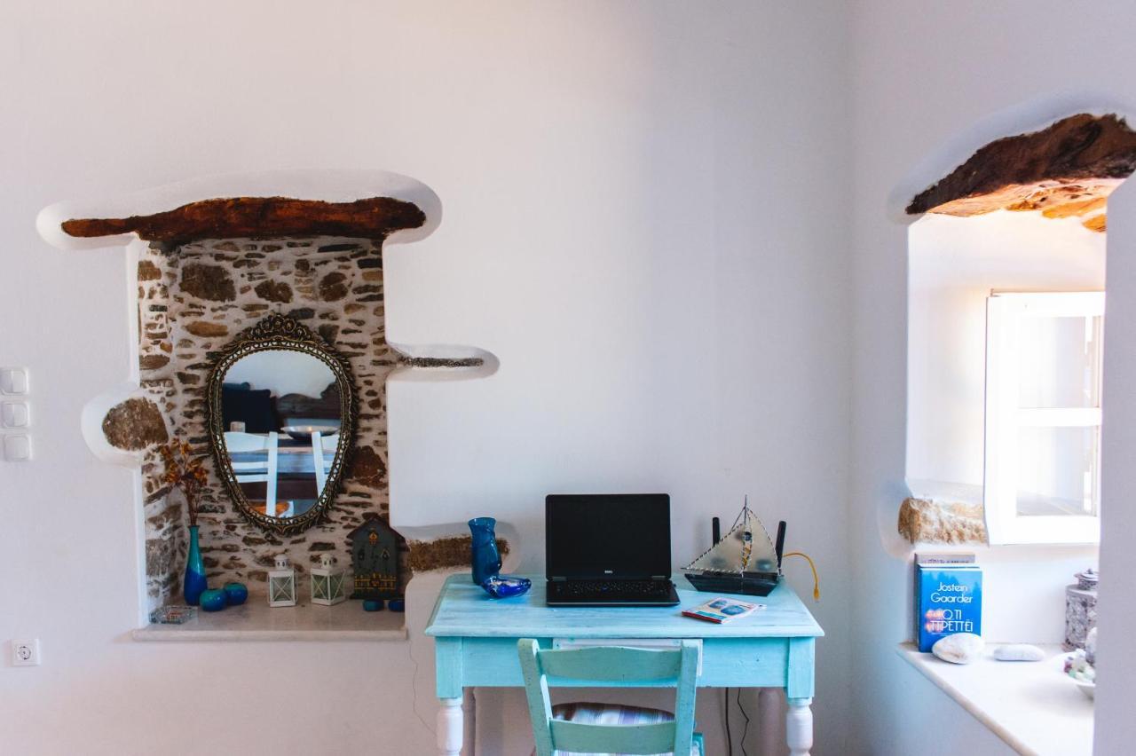 Blue & White: An Absolute Aegean Dream House Villa Galini  Buitenkant foto