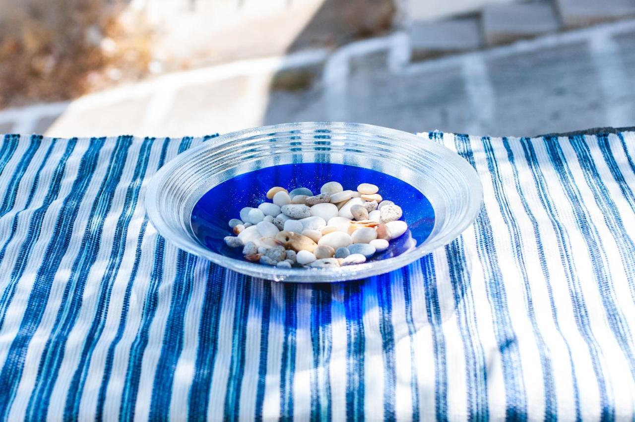 Blue & White: An Absolute Aegean Dream House Villa Galini  Buitenkant foto